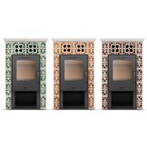 Tegelkachel - houtkachel - 10 kW - JASMIN GRANDE - groen