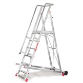 FARAONE SM 200 Magazijnladder - 3,64 m - Verrijdbaar