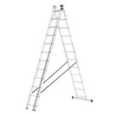 HIGHER Multifunctionele Aluminium Ladder 3x11 / 8,45m / 150kg