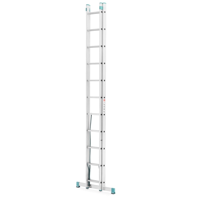 Aluminium Ladder 2x11 PROFI | Werkhoogte 6,50 m | TÜV-gecertificeerd