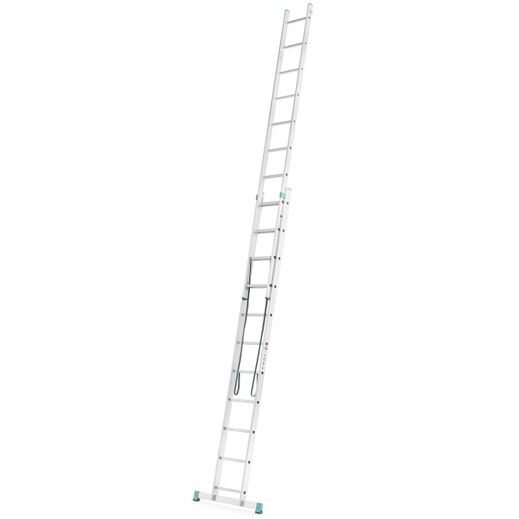 Aluminium Ladder 2x11 PROFI | Werkhoogte 6,50 m | TÜV-gecertificeerd