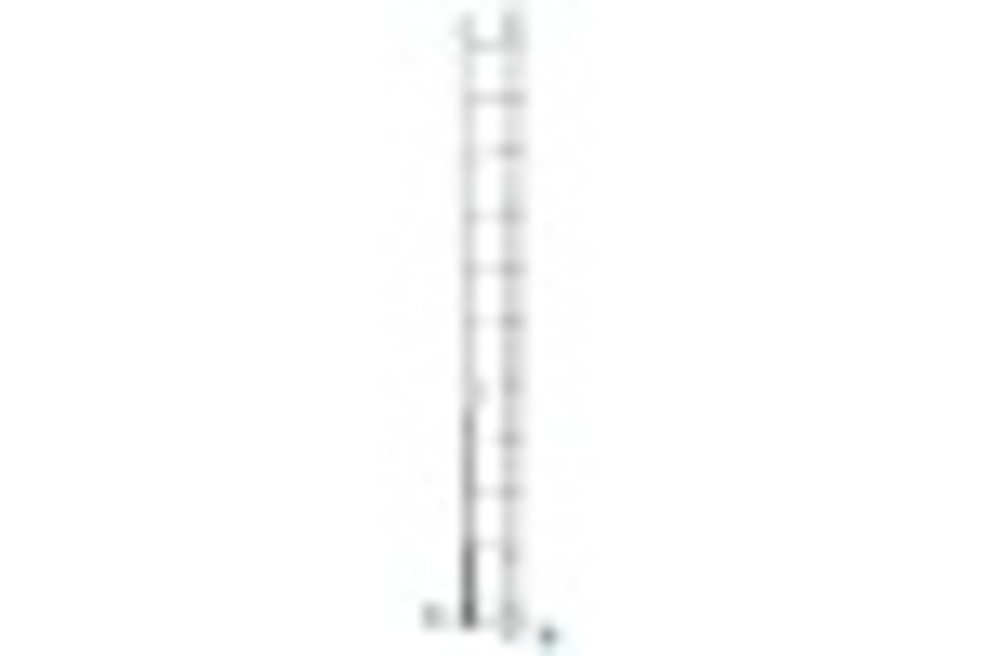 Aluminium Ladder 2x11 PROFI | Werkhoogte 6,50 m | TÜV-gecertificeerd