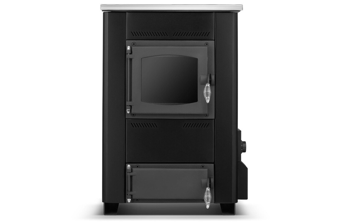 Termomont Temy ES 15 kW Zwarte Houtkachel