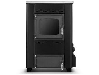 Termomont Temy ES 15 kW Zwarte Houtkachel