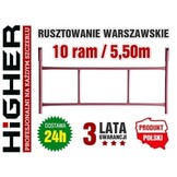 Warschau Steiger Set 10 Frames - Geschilderd - 5.50m Werkhoogte