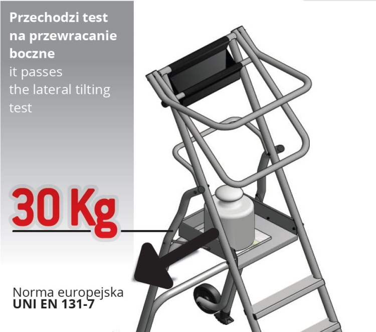 FARAONE PL6 Werkplatform 6 treden - 3,24m