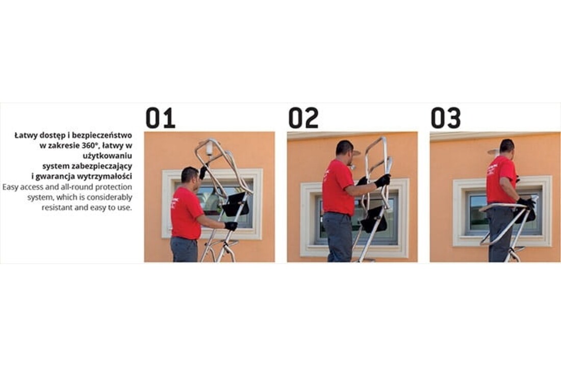 FARAONE PL6 Werkplatform 6 treden - 3,24m