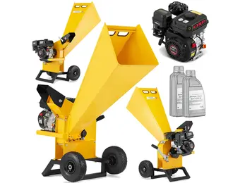 Hakselaar benzine 6,5 pk HIGHER – takkenversnipperaar