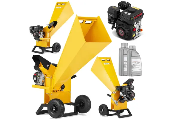 Hakselaar benzine 6,5 pk HIGHER – takkenversnipperaar