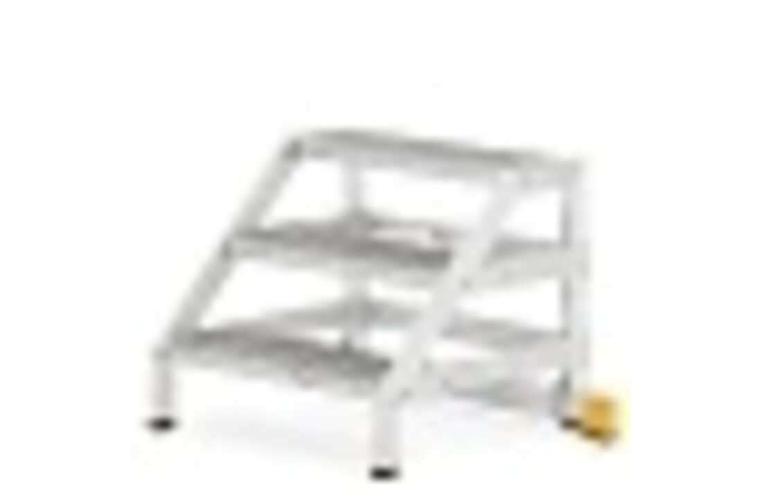 ALOSS Magazijnwerkplatform 3 treden