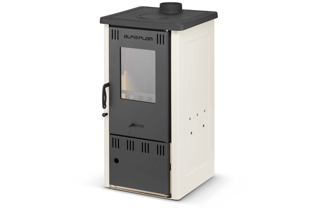 ALFA-PLAM Elita 2 ECO Houtkachel 6,5 kW - Ivory