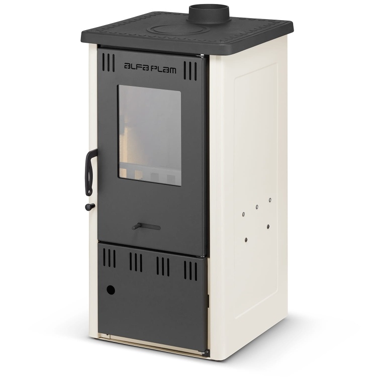 Aanbevolen titel: Houtkachel - 6,5 kW - vrijstaand - ivory - Eco Design - A+