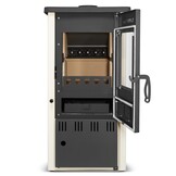 Houtkachel - 6,5 kW - vrijstaand - ivory - Eco Design - A+