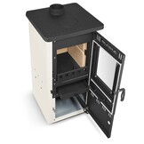 Houtkachel - 6,5 kW - vrijstaand - ivory - Eco Design - A+