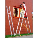 ALVE FORTE PROFI PLUS 3x8 multifunctionele aluminium ladder
