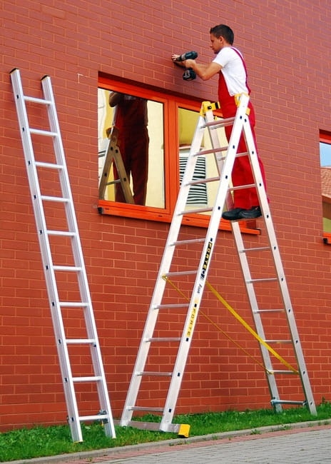 ALVE FORTE PROFI PLUS 3x8 multifunctionele aluminium ladder