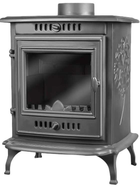 Houtkachel - 6,8 kW - gietijzer - klassiek - Eco Design