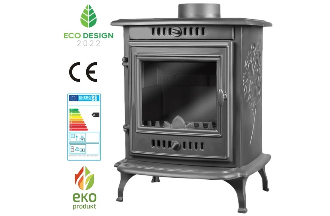 KAWMET P10 Gietijzeren Kachel 6,8 kW EkoProjekt 2022