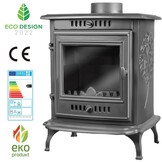 Houtkachel - 6,8 kW - gietijzer - klassiek - Eco Design