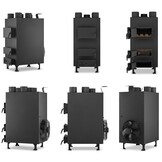 HIGHER PN4 Heteluchtkanon 35 kW met ventilator en thermostaat