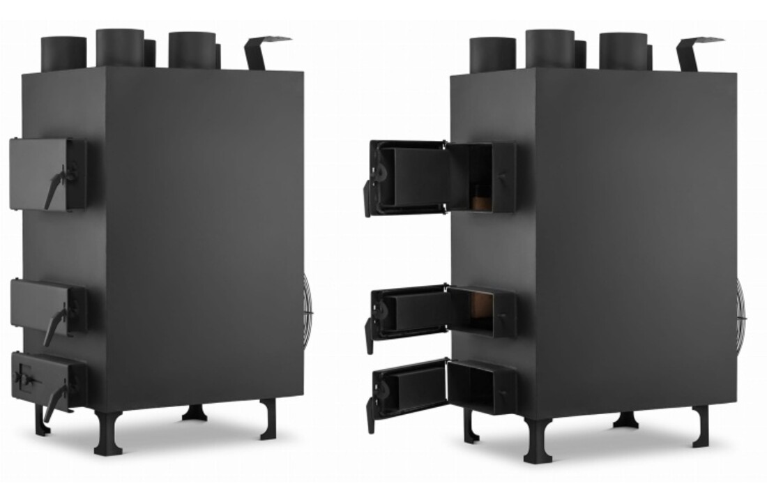 HIGHER PN4 Heteluchtkanon 35 kW met ventilator en thermostaat