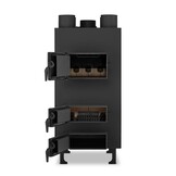 HIGHER PN4 Heteluchtkanon 35 kW met ventilator en thermostaat