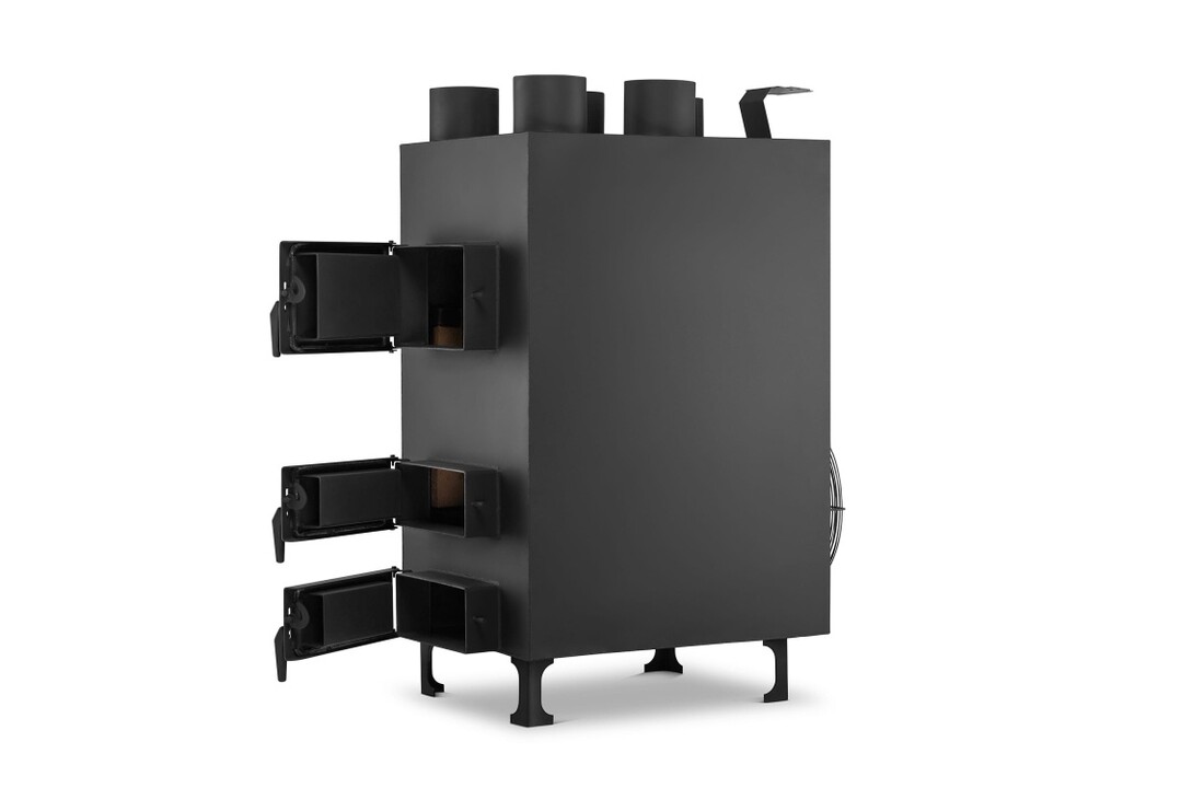 HIGHER PN4 Heteluchtkanon 35 kW met ventilator en thermostaat