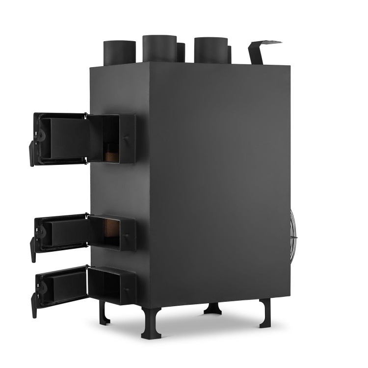 HIGHER PN4 Heteluchtkanon 35 kW met ventilator en thermostaat