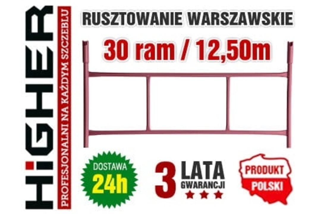 Warschau Steiger Set 30 Frames - Geverfd