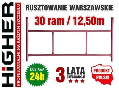 Warschau Steiger Set 30 Frames - Geverfd