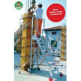 Faraone MF.T 250 magazijnladder 8 treden - 3,76 m