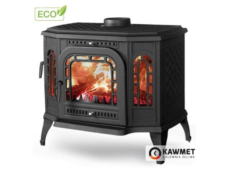 Gietijzeren Kachel KAWMET P7 10,5 kW LB/RB EkoProjekt 2022