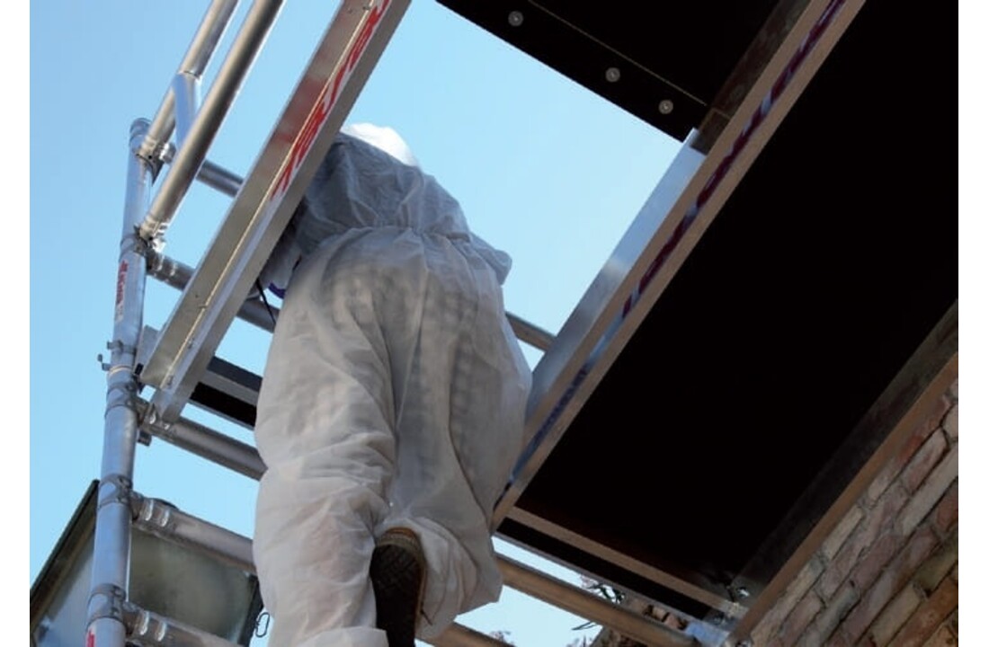 Faraone Compact mobiele aluminium steiger - 7,60 m