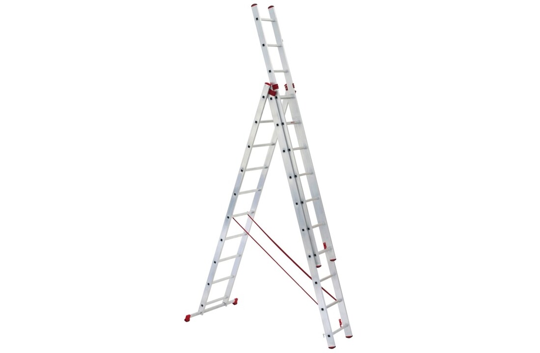 Uitschuifbare ladder - multifunctioneel - werkhoogte 5,3 m