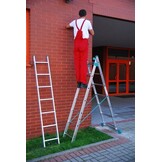 Uitschuifbare ladder - multifunctioneel - werkhoogte 5,3 m