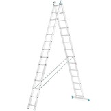 Aluminium Ladder 2x13 ALOSS Werkhoogte 7,40m