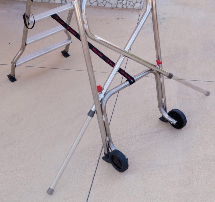 Faraone PL5 Magazijnladder 5-treden werkplatform - 3m