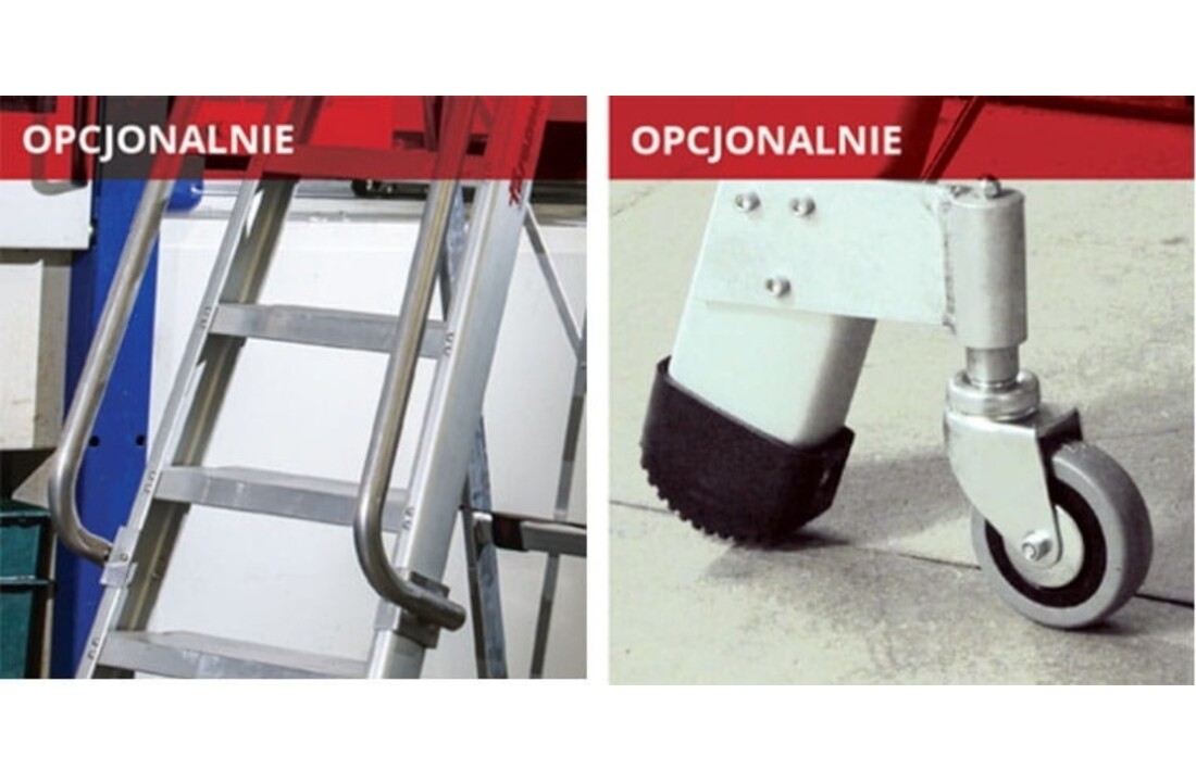 Faraone LADY magazijnladder 7 treden - 3,36 m