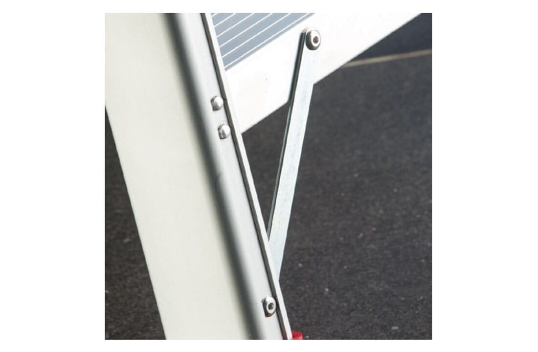 FARAONE LADY magazijnladder 8 treden - 3,58m werkhoogte