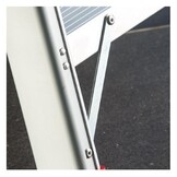 FARAONE LADY magazijnladder 8 treden - 3,58m werkhoogte