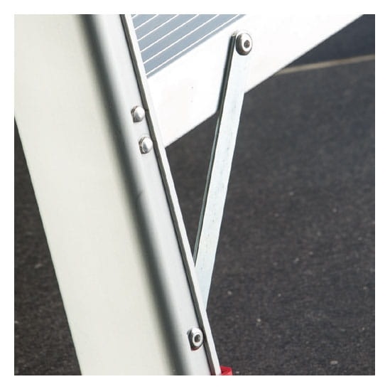 FARAONE LADY magazijnladder 8 treden - 3,58m werkhoogte