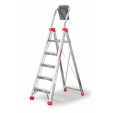 Faraone LADY magazijnladder 9 treden - 3,80m werkhoogte