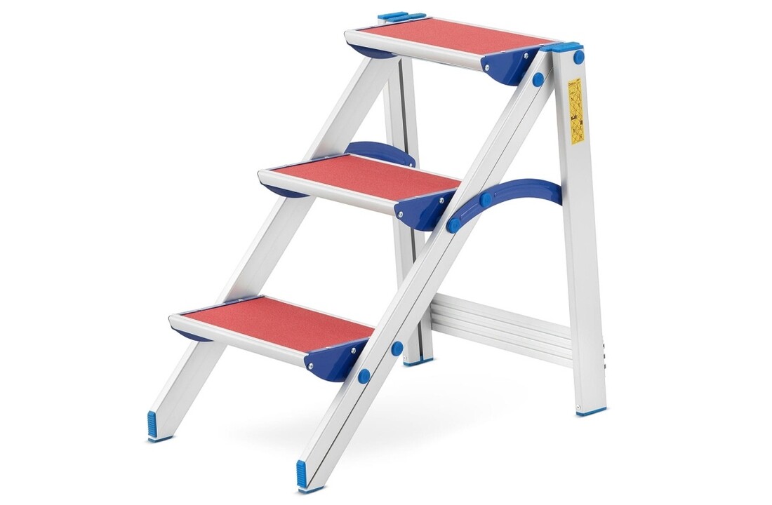 DRABEX TP 8022 aluminium opvouwbare huishoudladder - 2,70 m