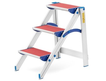 DRABEX TP 8022 aluminium opvouwbare huishoudladder - 2,70 m