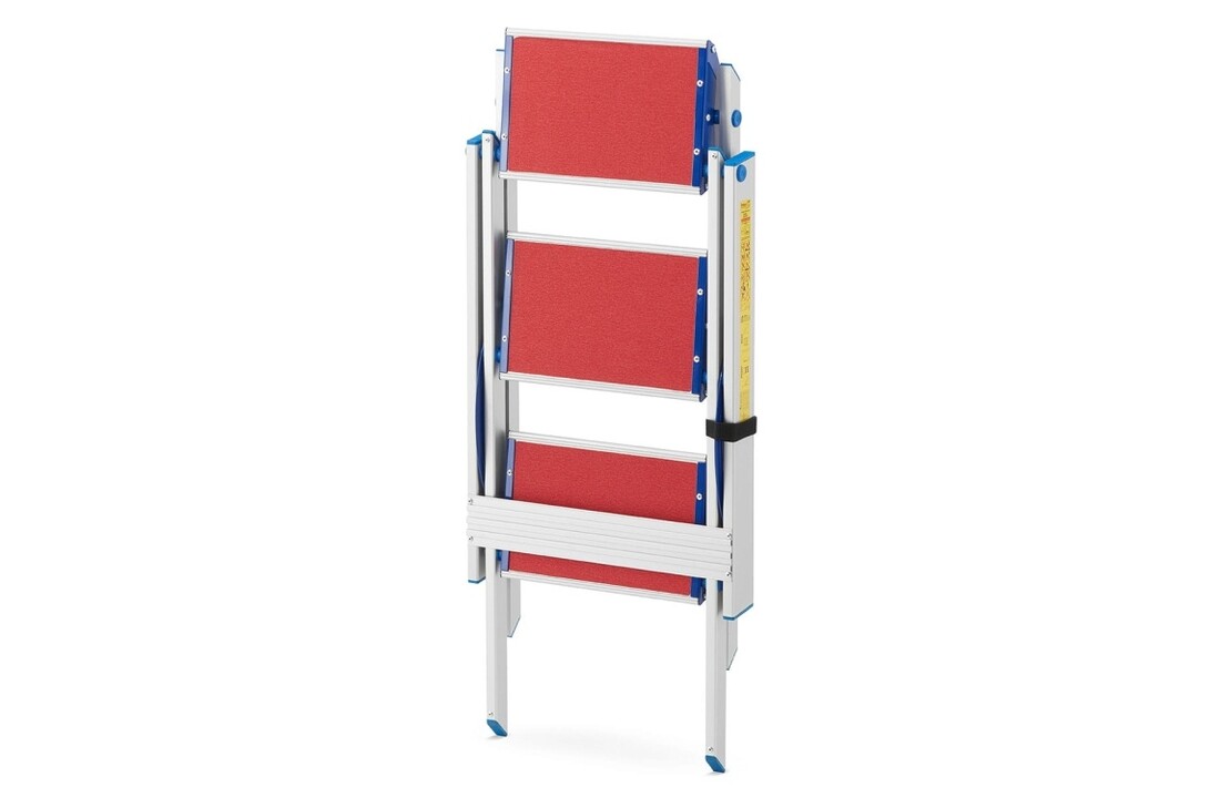 DRABEX TP 8022 aluminium opvouwbare huishoudladder - 2,70 m