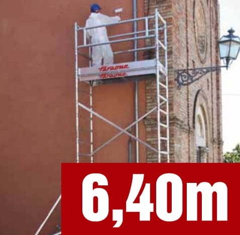 TOP-SYSTEM Aluminium Steiger 75x180 cm - Werkhoogte 6,40 m