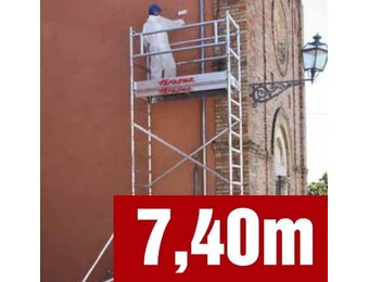 TOP-SYSTEM Steiger 75x180cm werkhoogte 7,40m