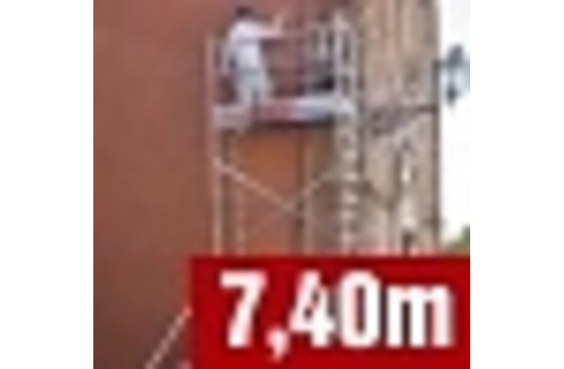 TOP-SYSTEM Steiger 75x180cm werkhoogte 7,40m