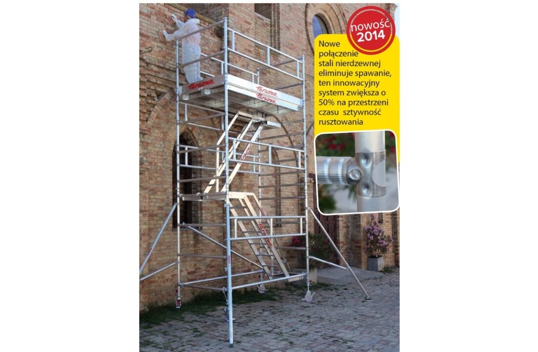 Steiger TOP-SYSTEM 75x180cm - Werkhoogte 9,40m