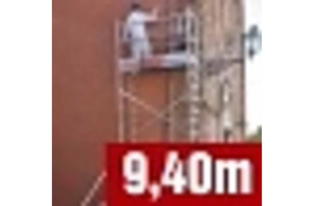 Steiger TOP-SYSTEM 75x180cm - Werkhoogte 9,40m